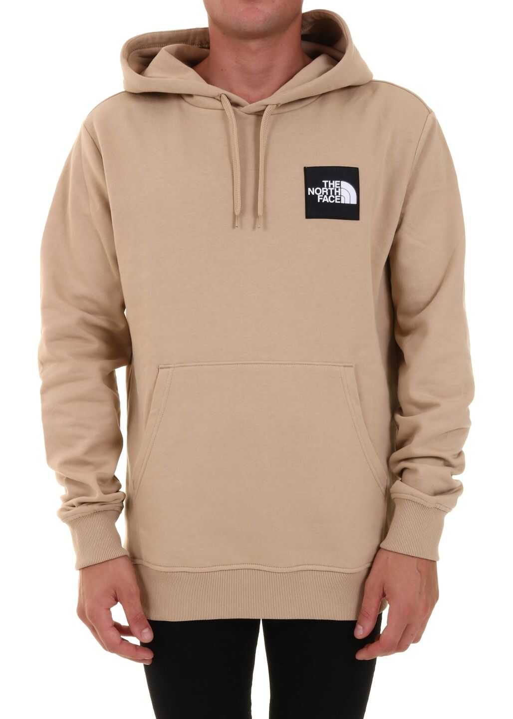 The North Face Hoodie Blackbox Logo Beige