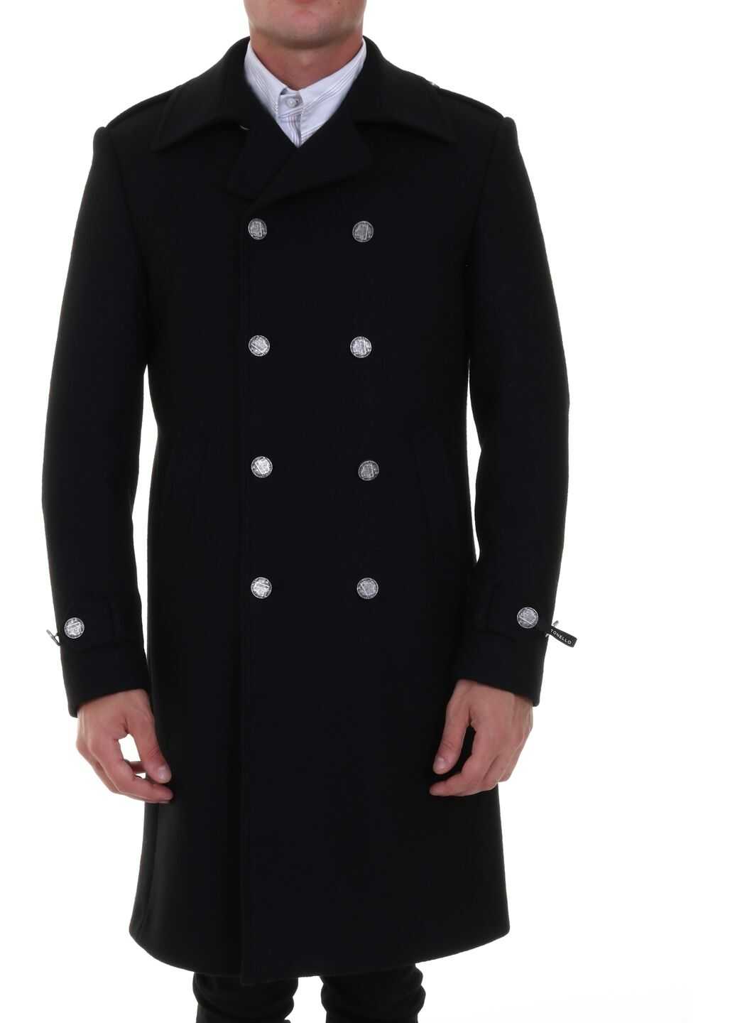 Tonello Wool Coat 01C0870 6956U Black