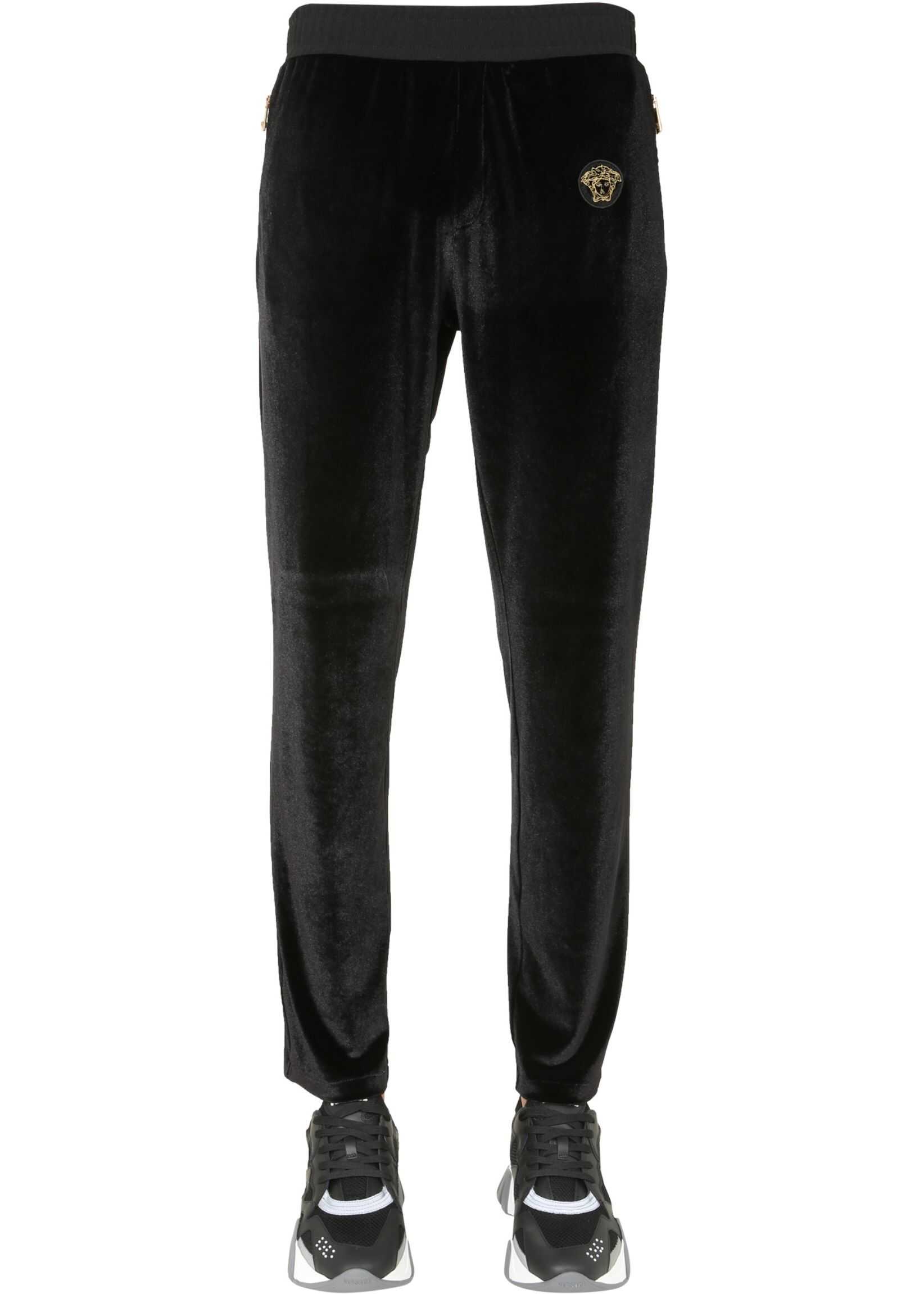 Versace Taylored Fit Trousers BLACK