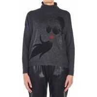 Pulovere casual Liu Jo Pullover with rhinestone application