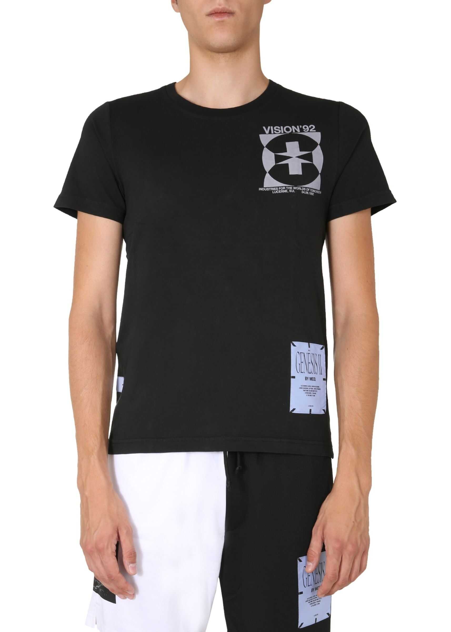 McQ Crew Neck T-Shirt BLACK image10