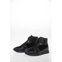 Sneakers COLLEZIONI Suede Leather High Top Sneakers Barbati