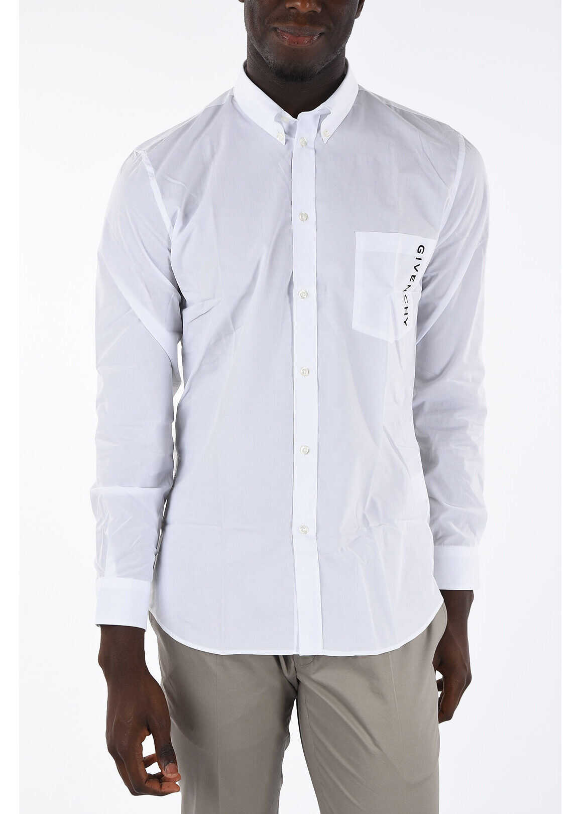 Givenchy Button-Down Shirt* WHITE