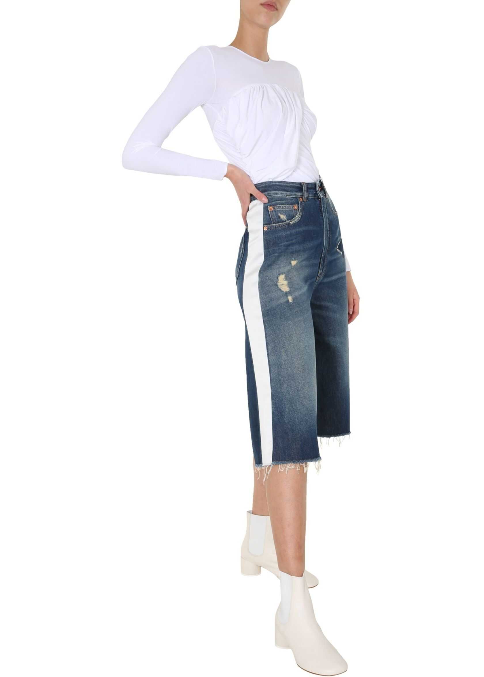 MM6 Maison Margiela Long Sleeved Bodycon* WHITE