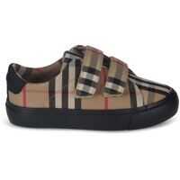 Sneakers Burberry Mini Markham Sneakers In Beige And Black