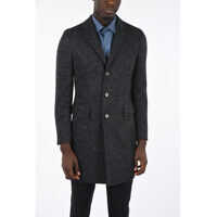 Paltoane CC COLLECTION 3 Button Melange Coat Barbati