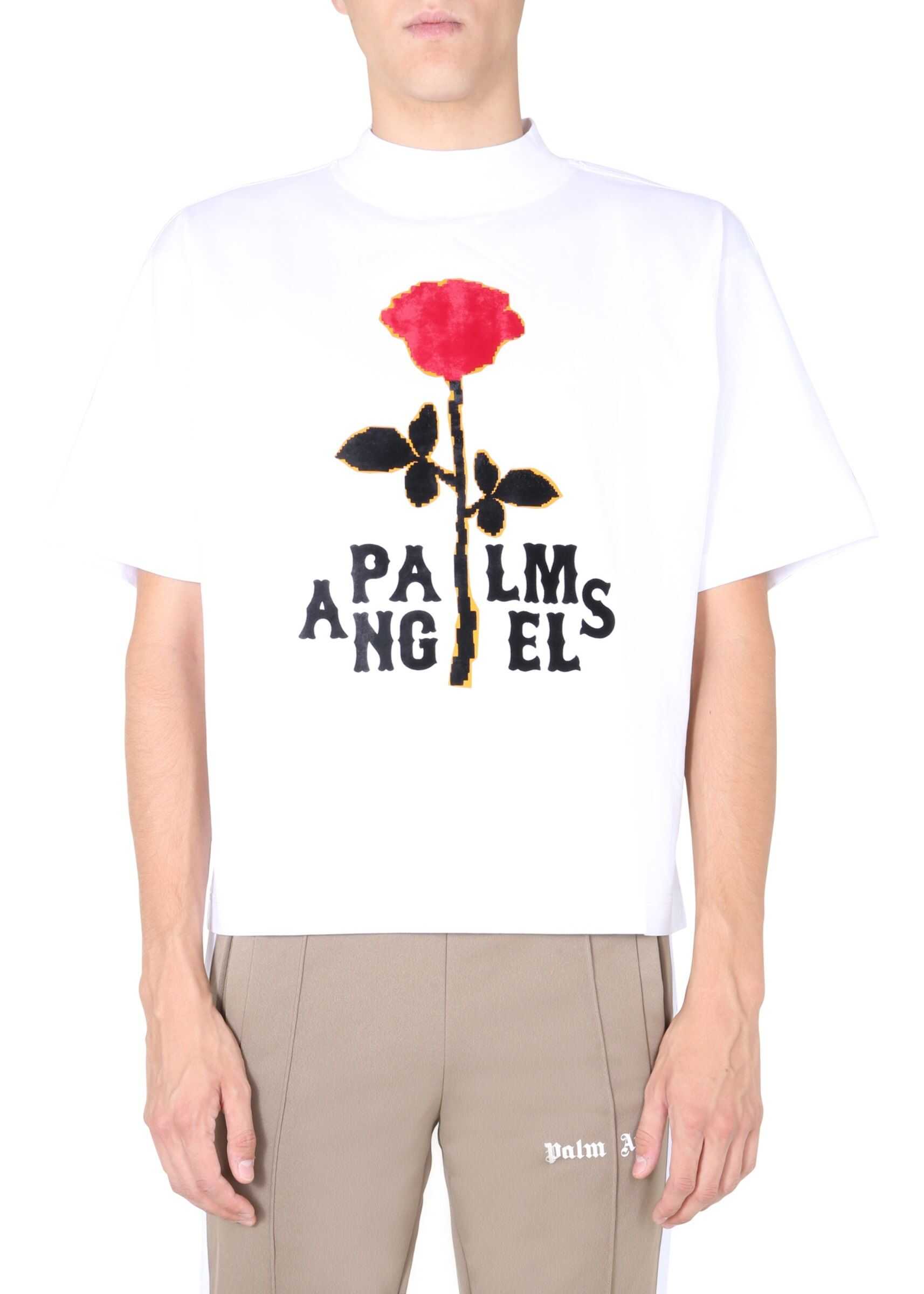 Palm Angels Boxy T-Shirt WHITE