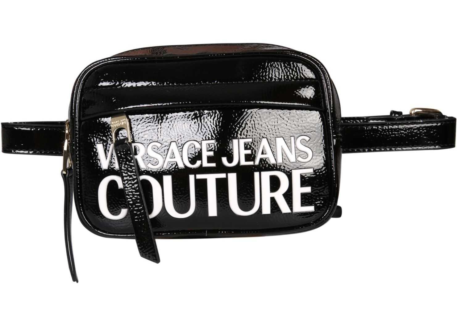Versace Jeans Couture Belt Bag With Logo BLACK
