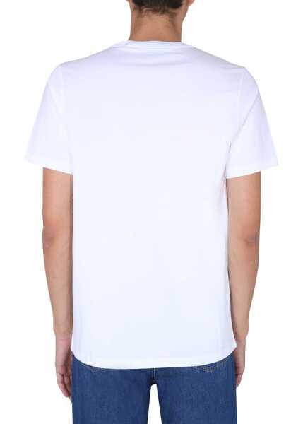 Tricouri Paul Smith Regular Fit T-Shirt WHITE Barbati (BM 7931703) 3