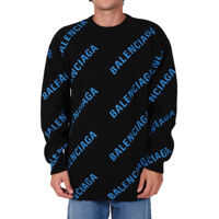 Pulovere casual Logo Jacquard Jumper Barbati