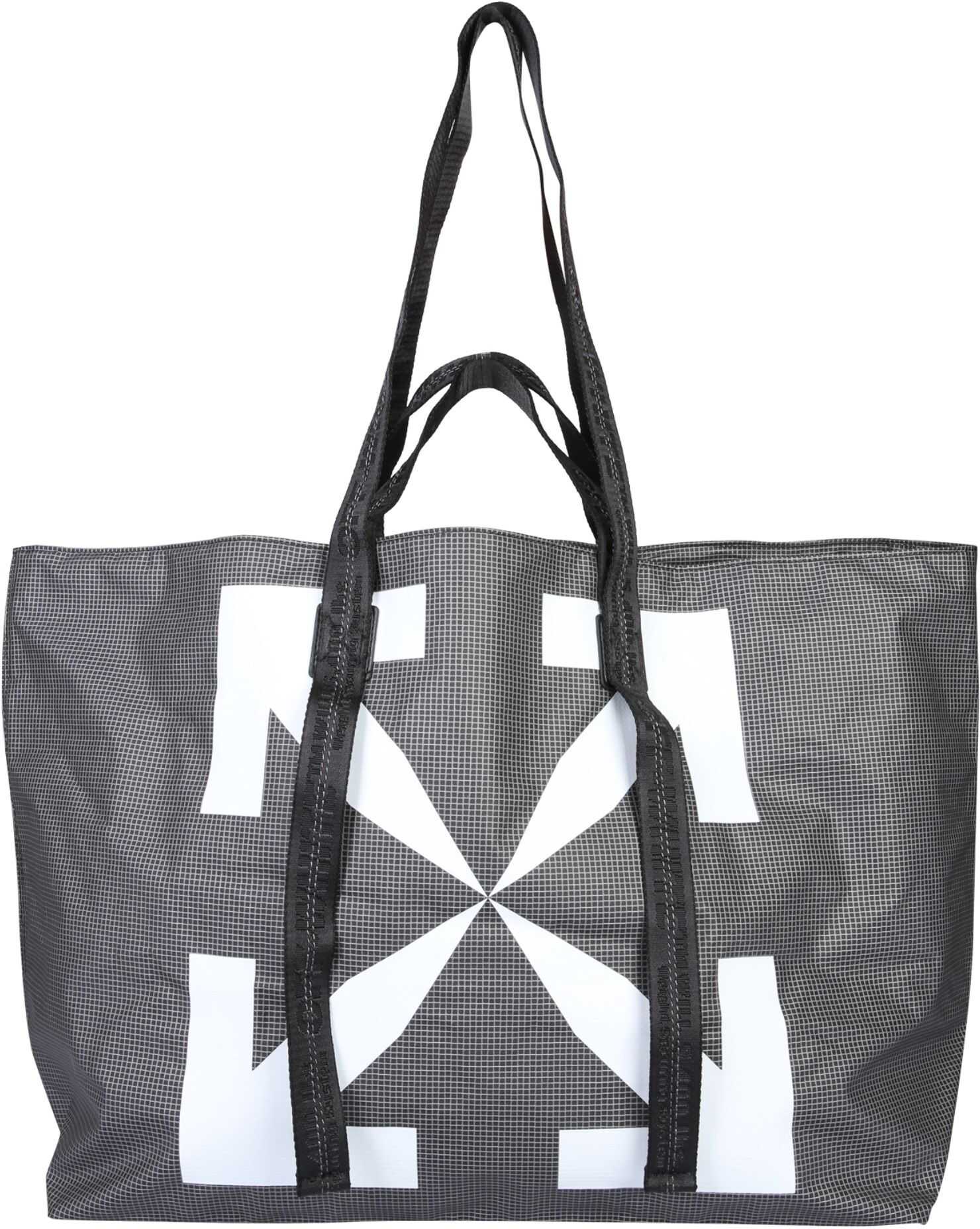 Off-White Pvc Tote Bag BLACK