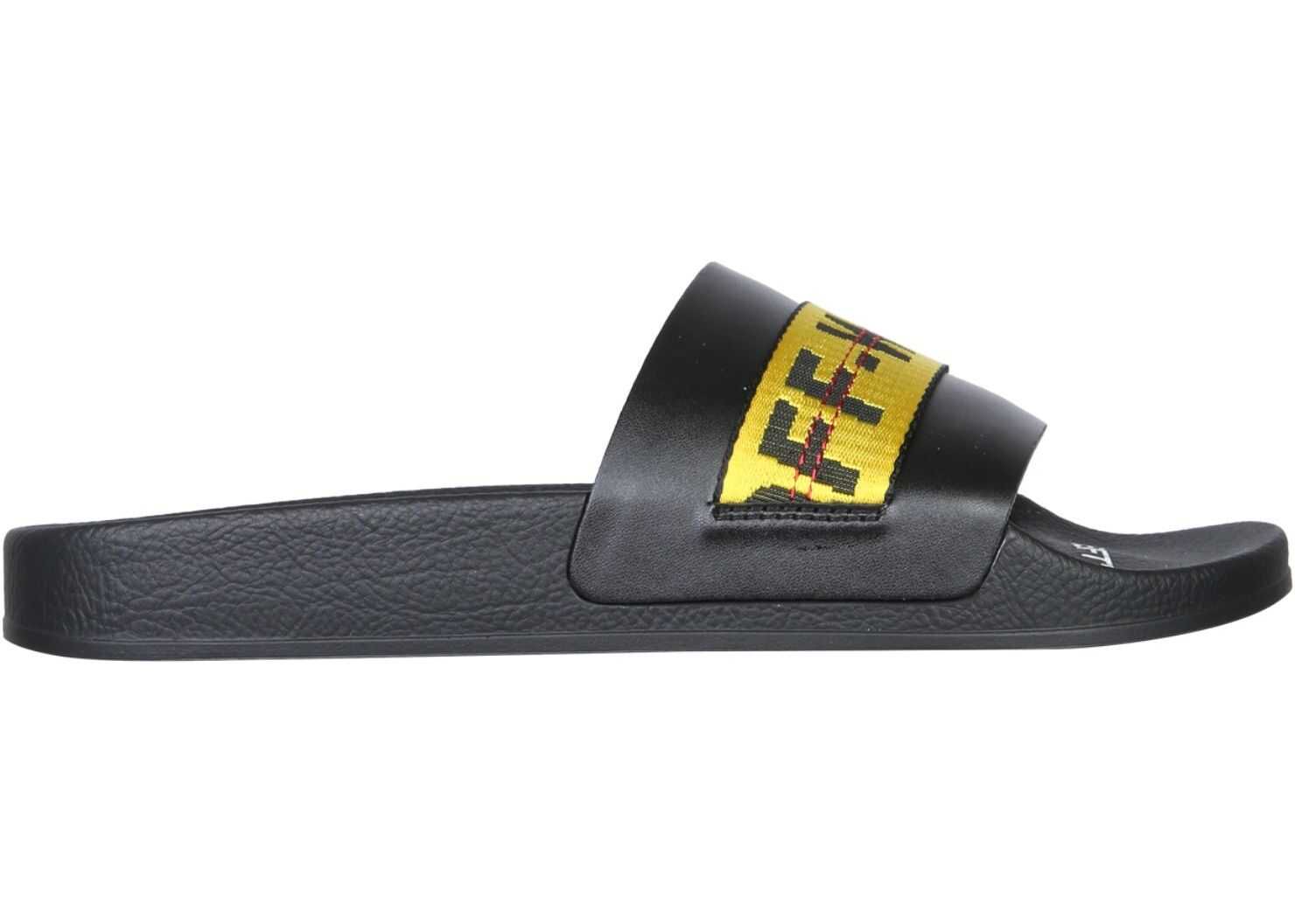 Off-White Slide Sandals BLACK