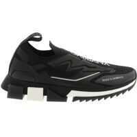 Sneakers Logo Prints Sneakers In Black Femei
