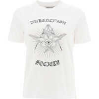 Tricouri Polo Gothic Print T-Shirt Femei