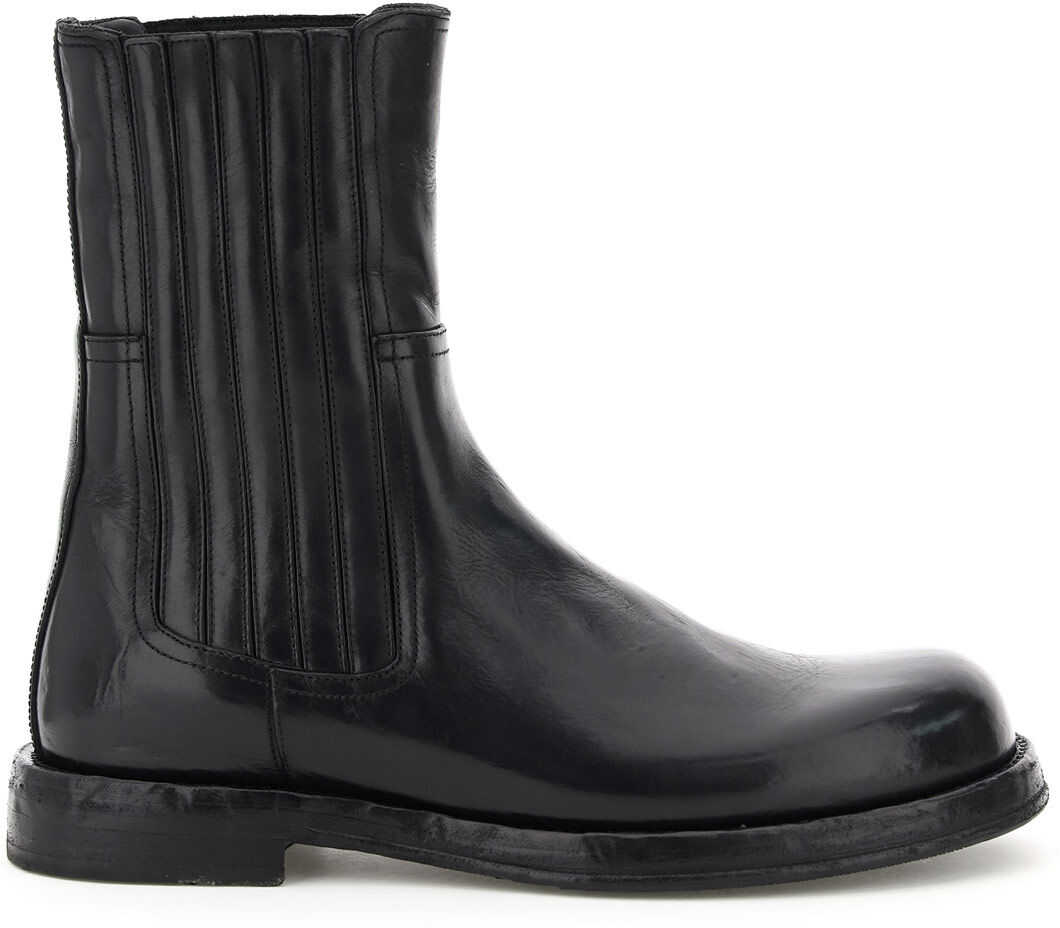 Dolce & Gabbana Perugino Chelsea Boots A60310 AW765 NERO