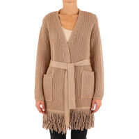 Pulovere casual Cashmere And Wool Yarn Cardigan Femei