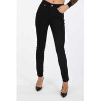 Blugi skinny slim fit jeans with Zip Fastening Femei
