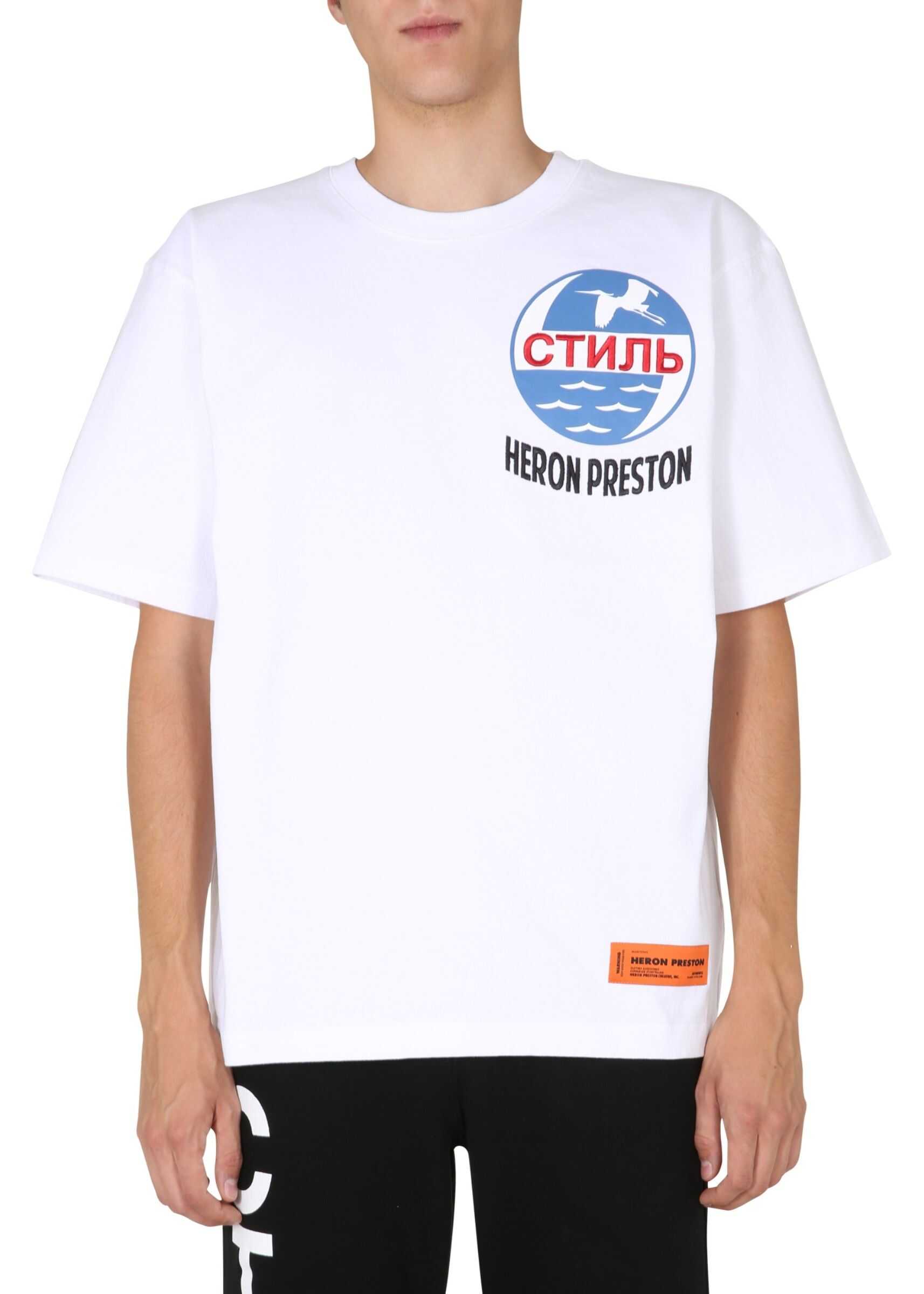 Heron Preston Regular Fit T-Shirt WHITE