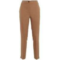 Pantaloni casual Twill Pants In Camel Colour Femei
