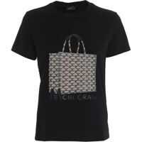 Tricouri Monogram Bag T-Shirt In Black Femei