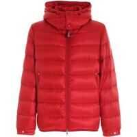 Geci de iarna Verte Red Down Jacket With Rear Branded Band Barbati