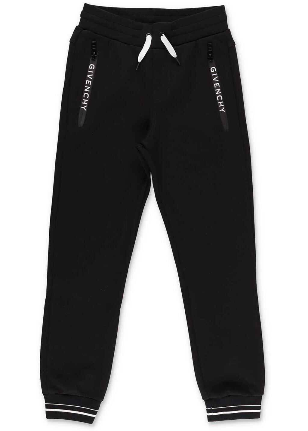 Givenchy Black Trackpants With Logo Black