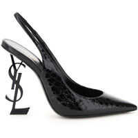 Pantofi cu toc Opyum 110 Crocodile Print Patent Slingback Pumps Femei