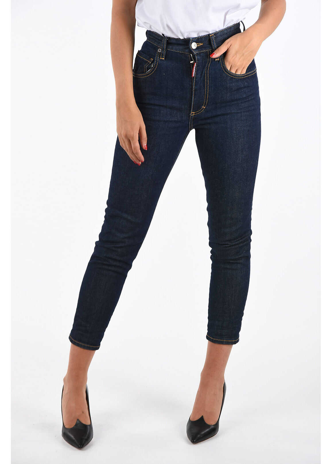 DSQUARED2 Stretch Denim TWIGGY Jeans* BLUE