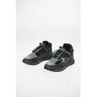 Sneakers Leather and Fabric BRENTHA Pull On Sneakers Barbati