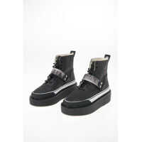 Sneakers Leather Sneakers SCIROCCO with Platform Femei