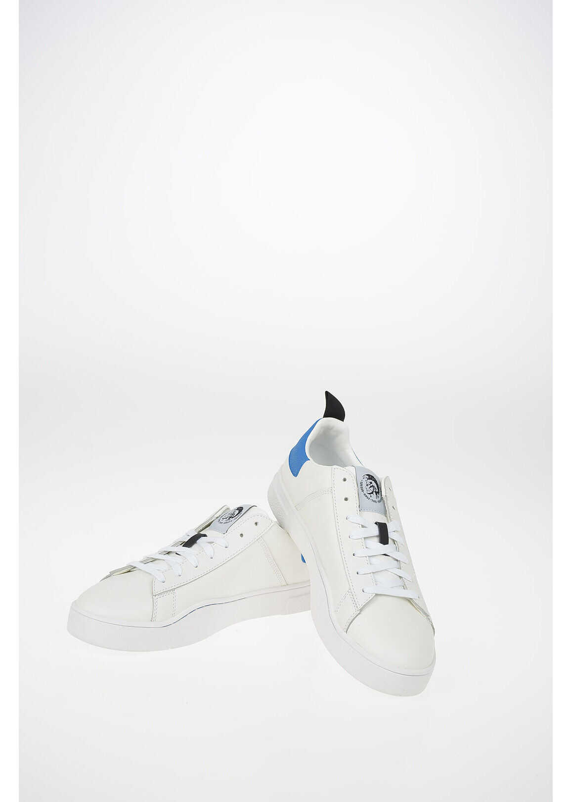 Diesel Leather CLEVER Sneakers WHITE