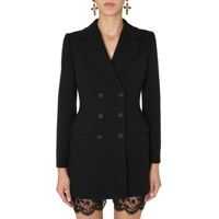Sacouri office Long Double-Breasted Jacket Femei
