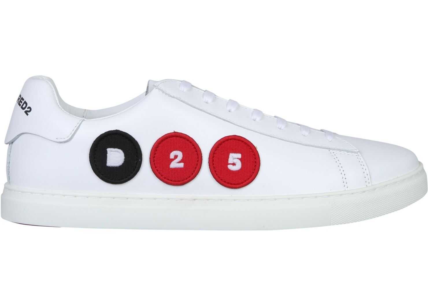 DSQUARED2 "New Tennis" Sneakers SNM0005_015037101062 WHITE