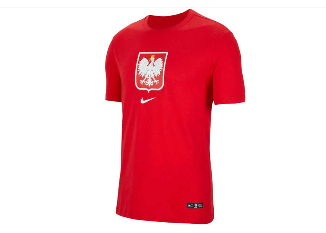 Nike Poland Evergreen Crest Tee Red