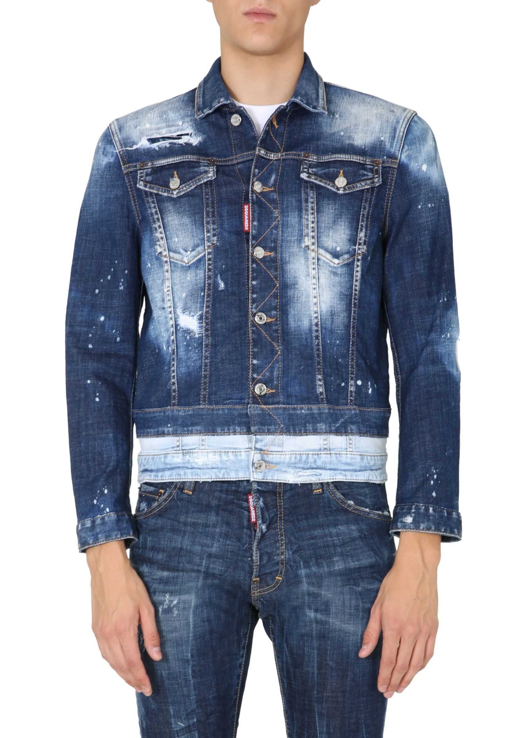 DSQUARED2 Denim Jacket BLUE