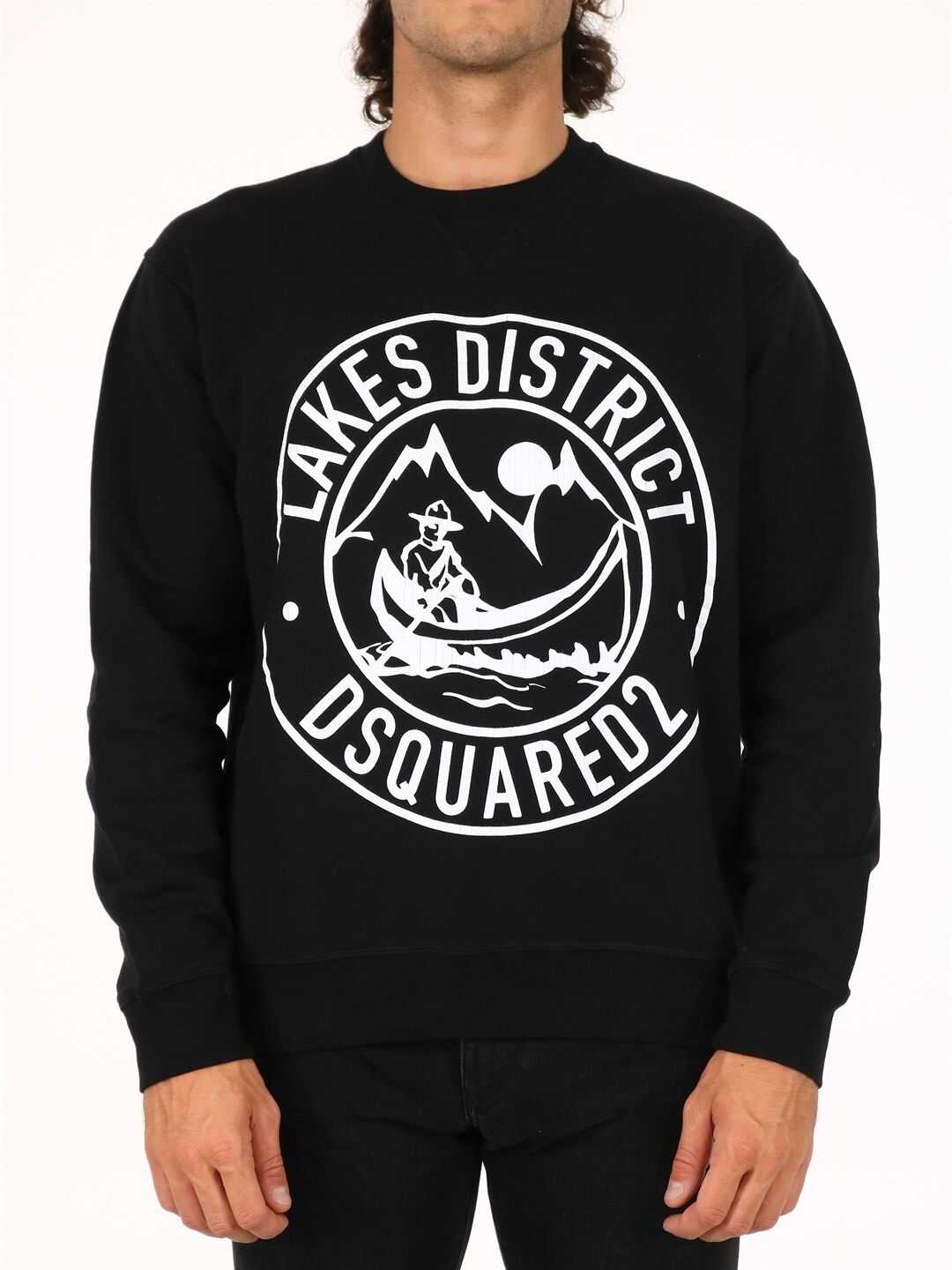 DSQUARED2 Lake District Sweatshirt S71GU0417 S25030 Black