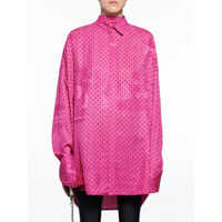 Camasi Tuxedo Scarf Shirt Femei