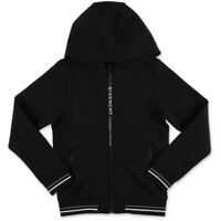 Bluze Zipped Sweatshirt In Black Baieti