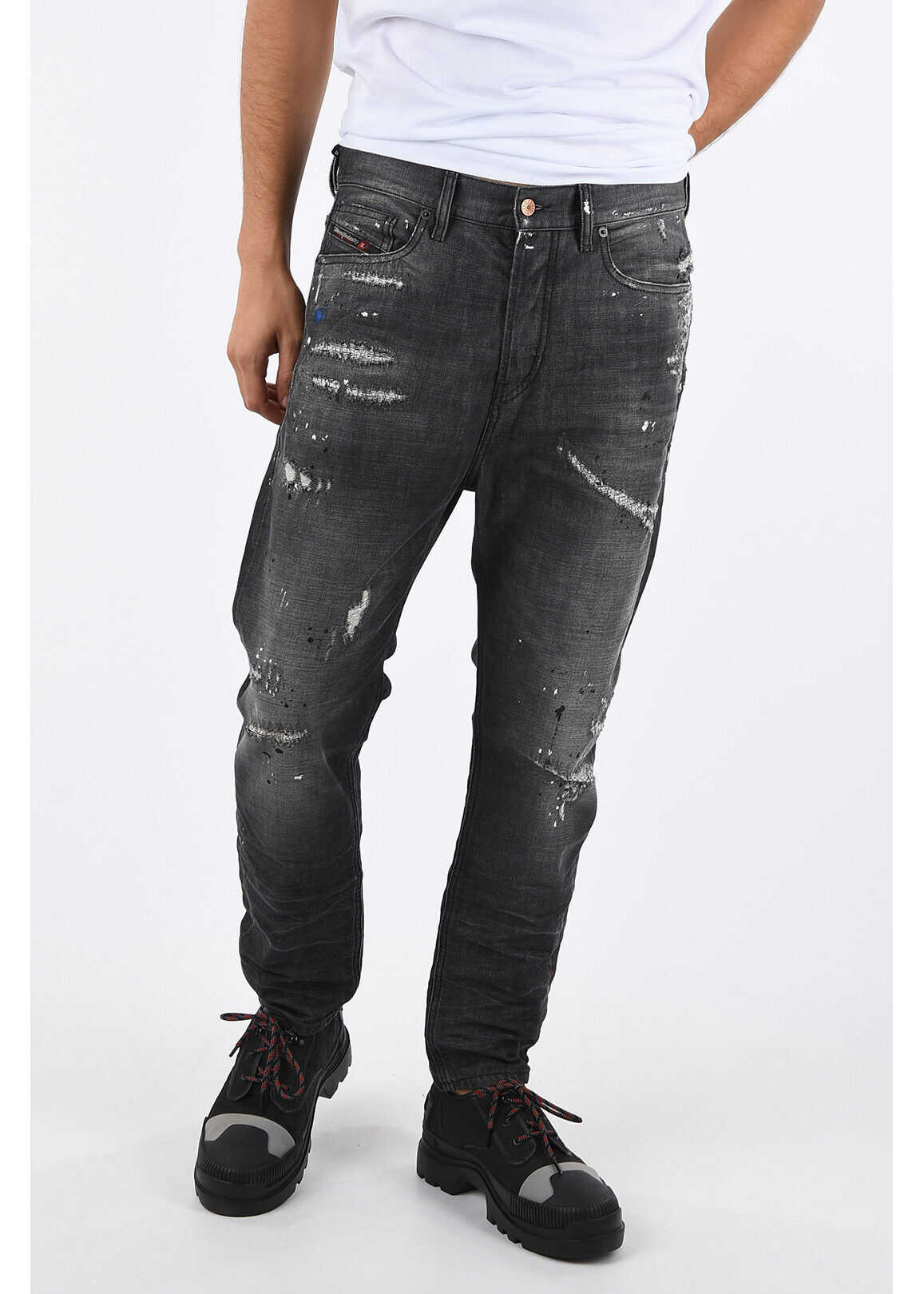 18cm Distressed D-VIDER Jeans L32