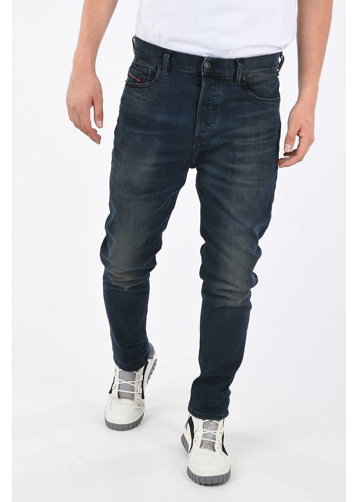 Diesel 17cm Carrot Fit D-VIDER Jeans L32 BLUE