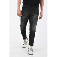 Blugi slim fit 17cm Ankle Zipped D-EARBY-NE Sweat jeans Barbati