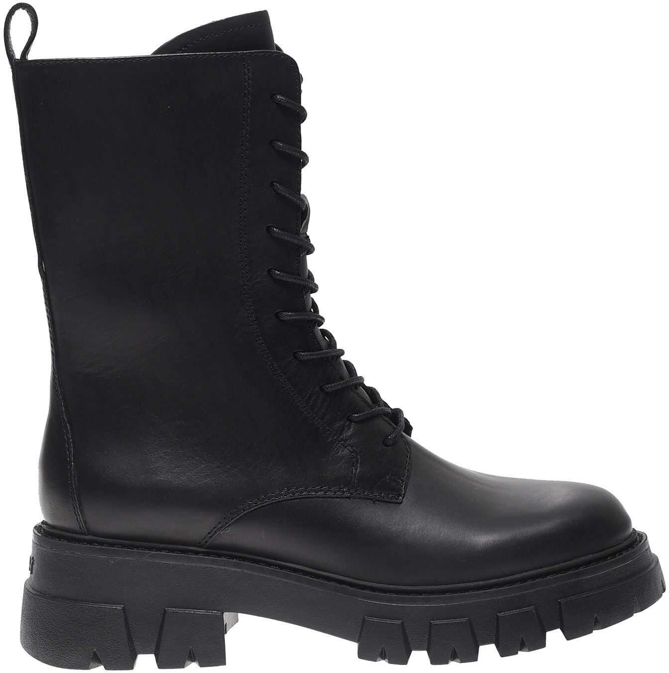 ASH Liam Ankle Boots In Black Black