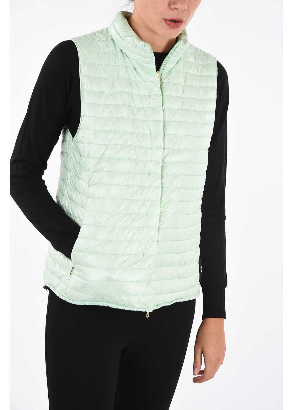 Duvetica Sleeveless Light Aillin Down Jacket Green