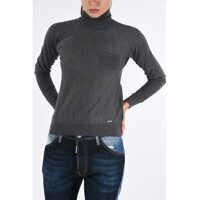 Pulovere Wool Turtle-Neck Sweater Femei