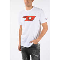 Tricouri Embroiderd T-JUST-DIVISION-D T-shirt Barbati