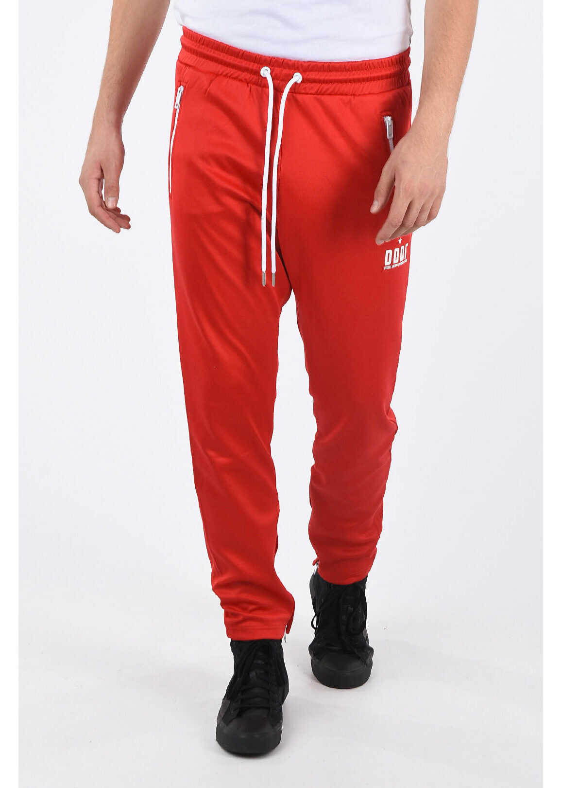 Diesel Ankle Zipped P-YEGOR-K Jogger RED