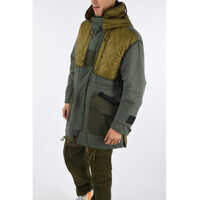 Geci Parka Nylon and Cotton W-KOVIK Parka Barbati