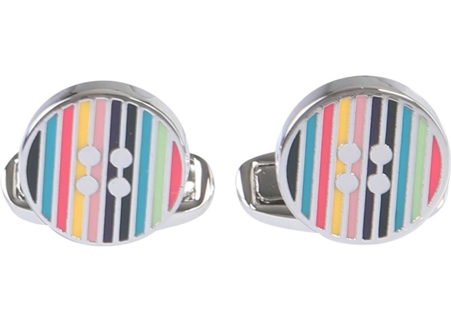 Paul Smith Button Cufflinks MULTICOLOUR