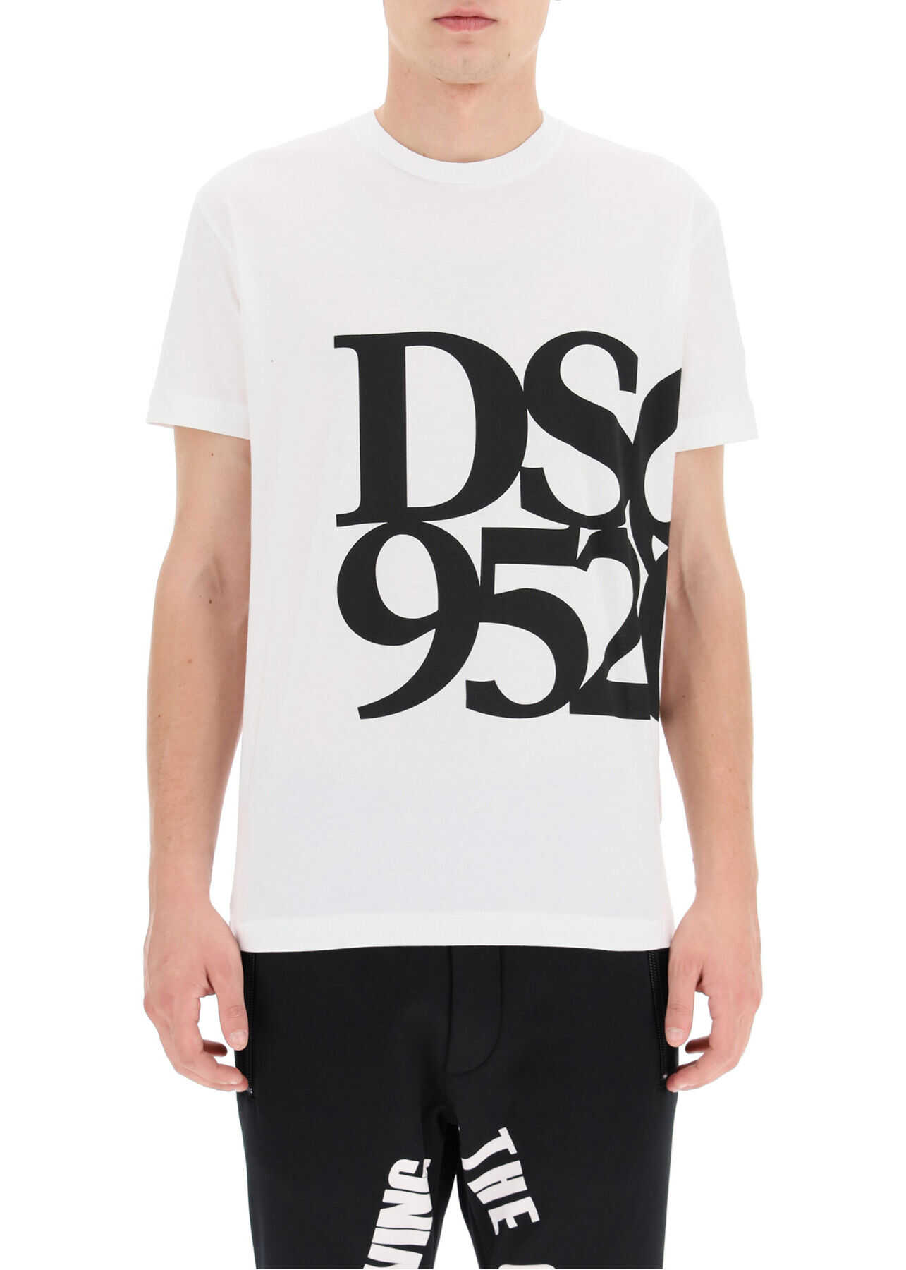 DSQUARED2 Anniversary T-Shirt With Dsq 95/20 Print S71GD0998 S23009 WHITE