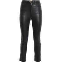 Pantaloni casual Susan Trousers In Black Femei
